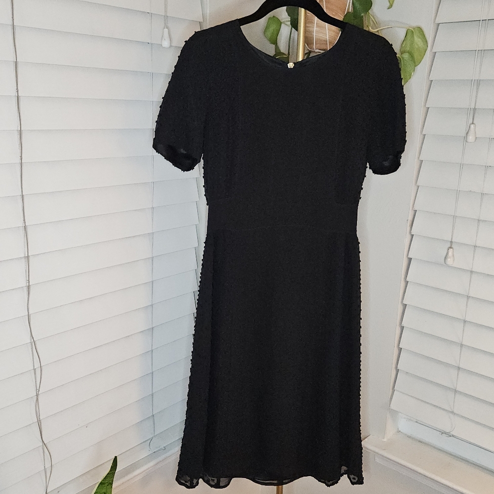 Juliette Longuet Silk Black Mini Dress